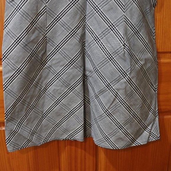 Urban Renewal Gray Plaid Mini Cami Dress | Vintage Fabric Spaghetti Strap LG - Picture 9 of 12